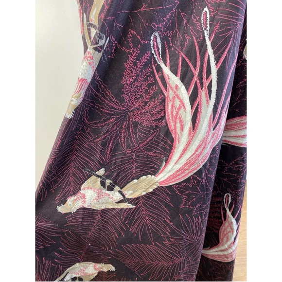 💜Vintage 60’s/70’s bird of paradise gown - Picture 6 of 9